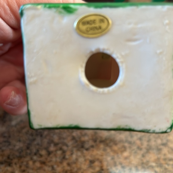 Lot of 3 vintage Danson Porcelain Ornaments - Picture 5 of 7